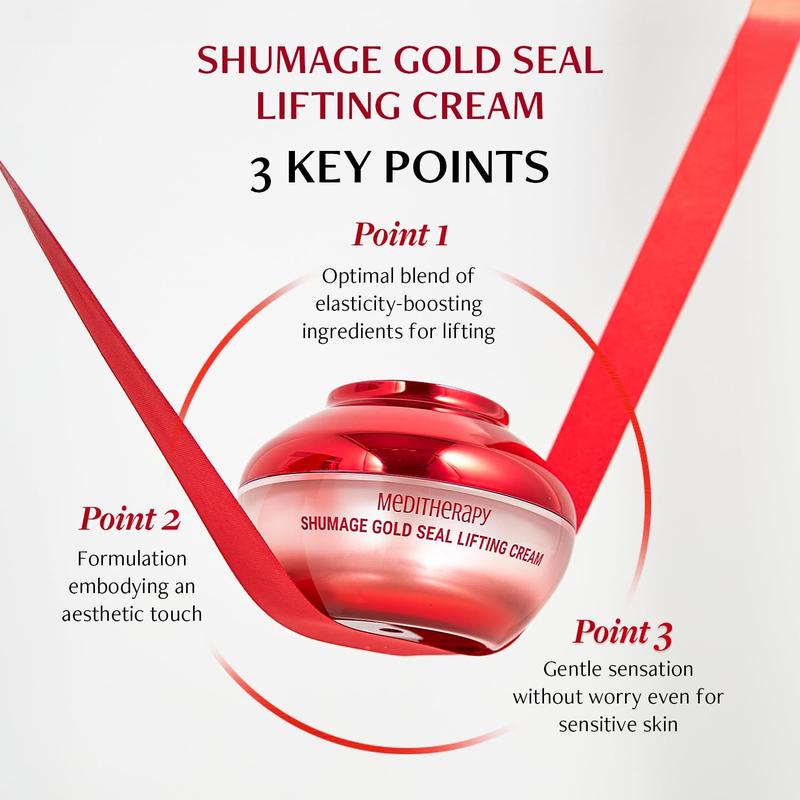 Creme hidratante para lifting facial MEDITHERAPY Shumage Gold Seal